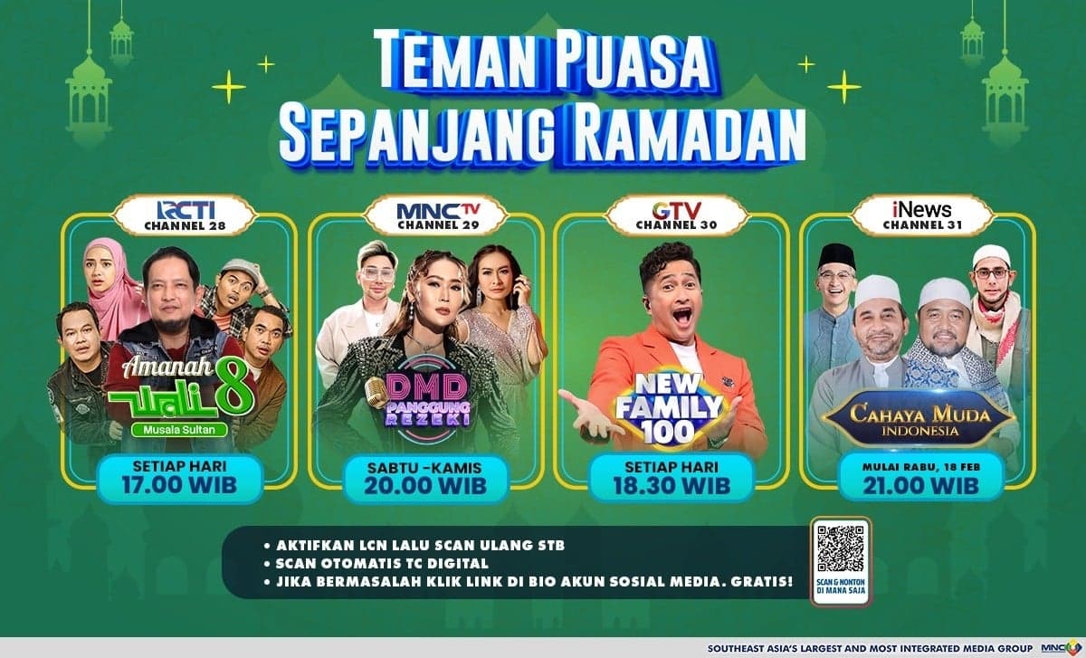 Mulai dari Irfan Hakim hingga Wali Band Siap Jadi Teman Puasa Sepanjang Ramadan untuk Keluarga Indonesia