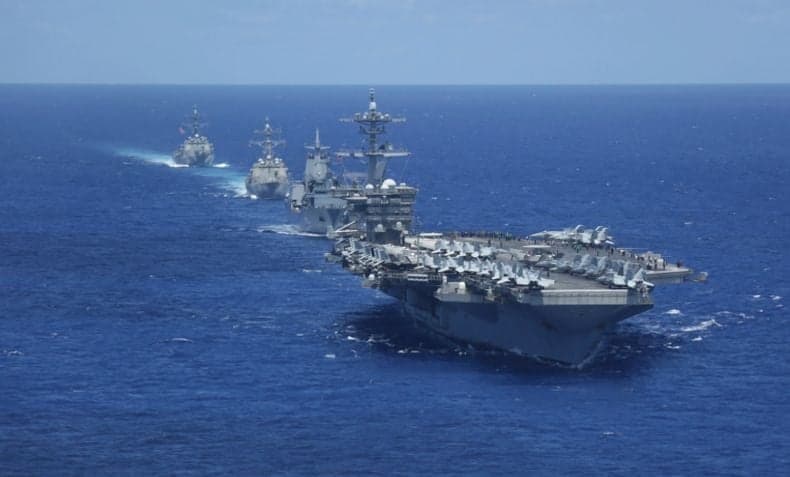Hampir 40.000 Pasukan dan Belasan Kapal Perang AS Siaga di Timur Tengah, Siap Serang Iran