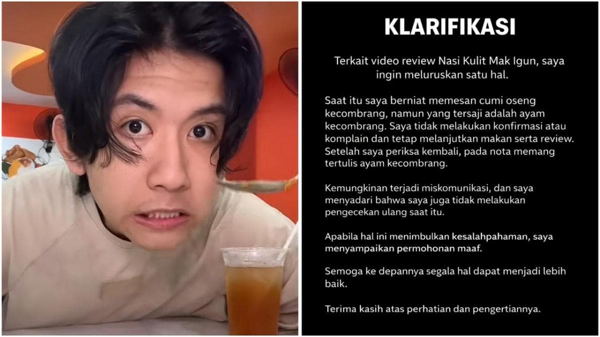 Klarifikasi TikToker Saturdeps usai Serang Restoran Ivan Gunawan, Pengakuannya Mengejutkan!