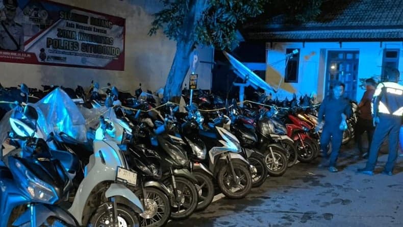 73 Pelaku Balap Liar Didenda Rp3 Juta oleh PN Situbondo