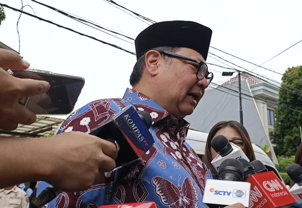 Airlangga Ungkap Rencana Prabowo Melayat ke Rumah Duka Try Sutrisno 