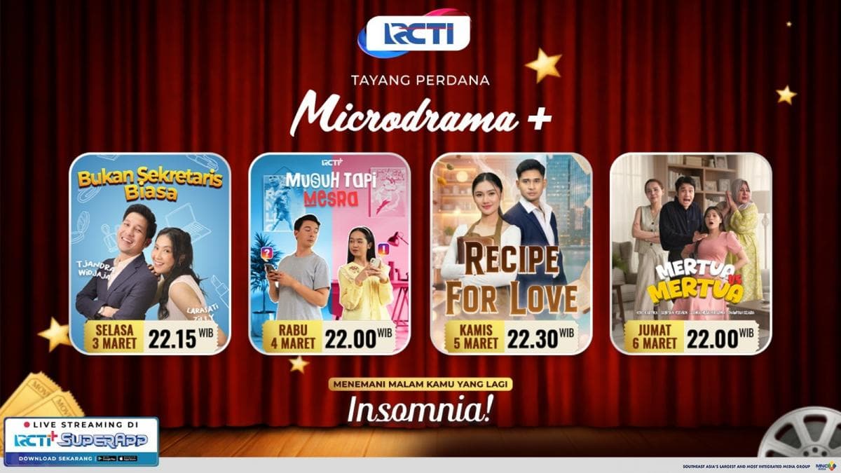 Dari Musuh Jadi Cinta Sampai Mertua Ribut, Microdrama+ RCTI Hadirkan Cerita yang Bikin Nagih!