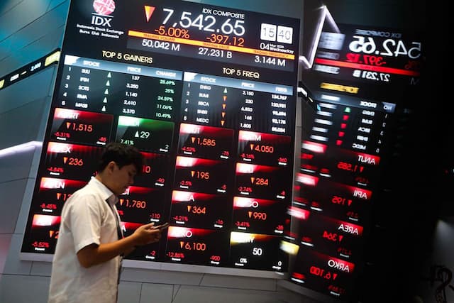 IHSG Dibuka Melemah di Awal Pekan, Hampir Seluruh Sektor Tertekan