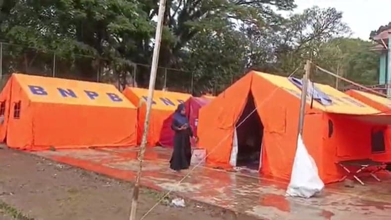 Tanah Bergerak di Sukabumi, Ratusan Warga Mengungsi 5 Hari Tinggalkan Rumah Rusak