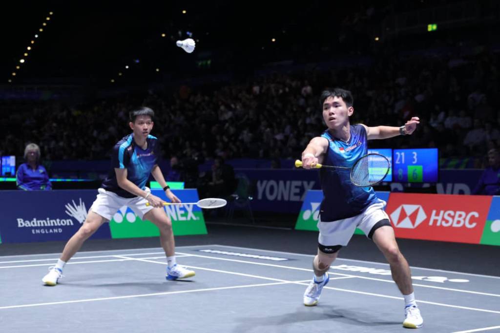 Raymond/Joaquin Buat Sensasi di All England 2026, Comeback Dramatis Hentikan Fajar/Fikri