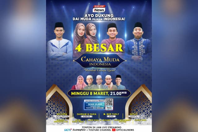 Babak 4 Besar Cahaya Muda Indonesia Makin Sengit, Dai Muda Siap Rebut Tiket Grand Final!