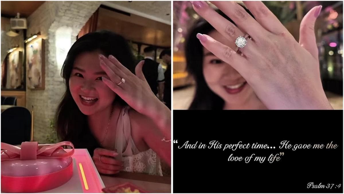 Selamat! Felicia Tissue Dilamar Kekasih di Luar Negeri