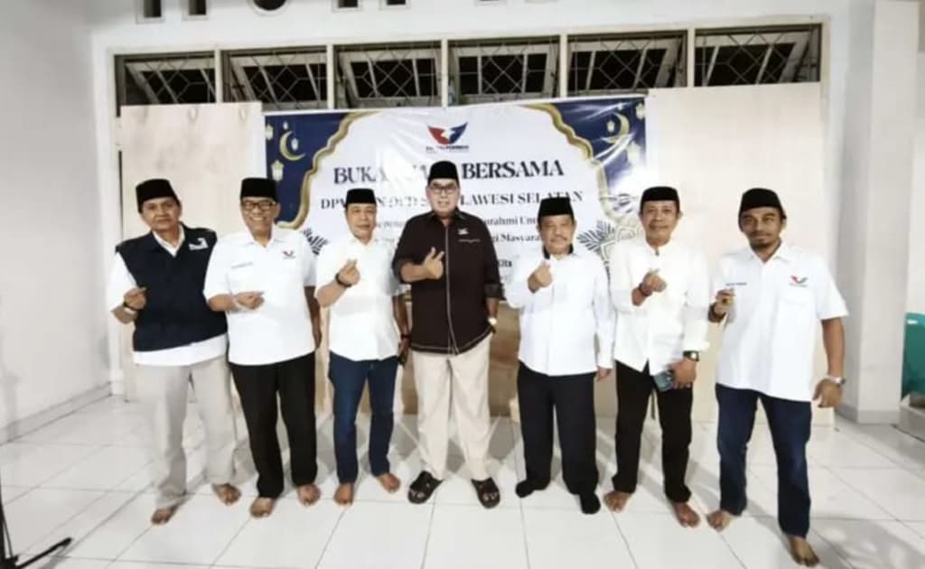 Pererat Silaturahmi, DPW Perindo Sulsel Gelar Buka Puasa Bersama dan Konsolidasi