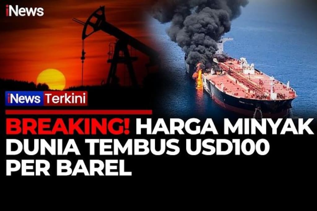Harga Minyak Dunia Meroket, Tembus 100 Dolar AS per Barel!