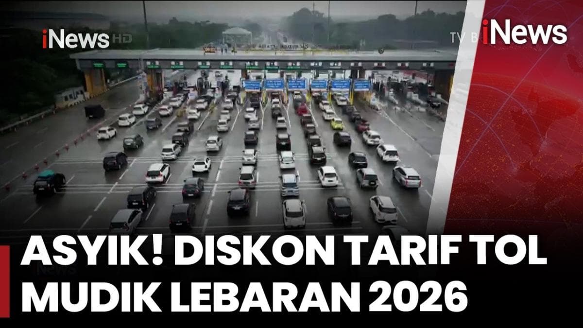 Alhamdulillah! Tarif Tol Diskon 30 saat Mudik Lebaran 2026