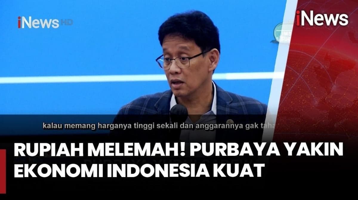 Rupiah Tembus Rp17.000 per Dolar AS, Menkeu Purbaya: Ekonomi Indonesia Masih Aman dari Krisis