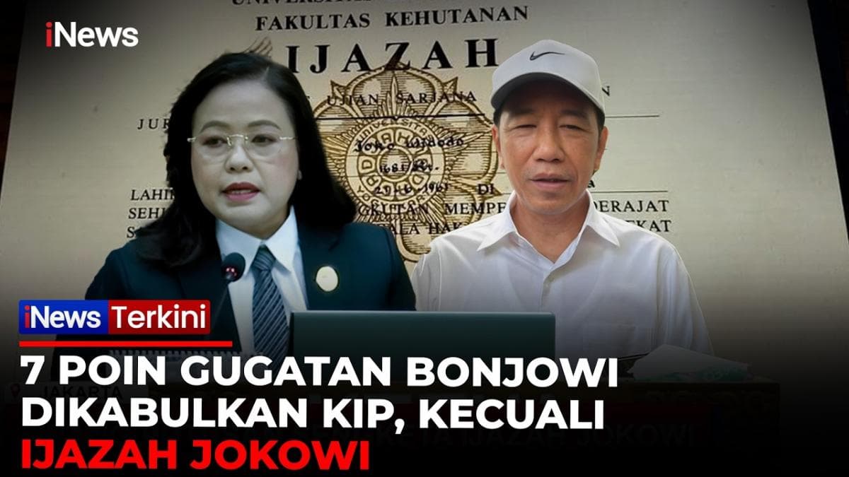 KIP Kabulkan Sebagian Gugatan Kelompok Bon Jowi Terkait Ijazah Jokowi di UGM