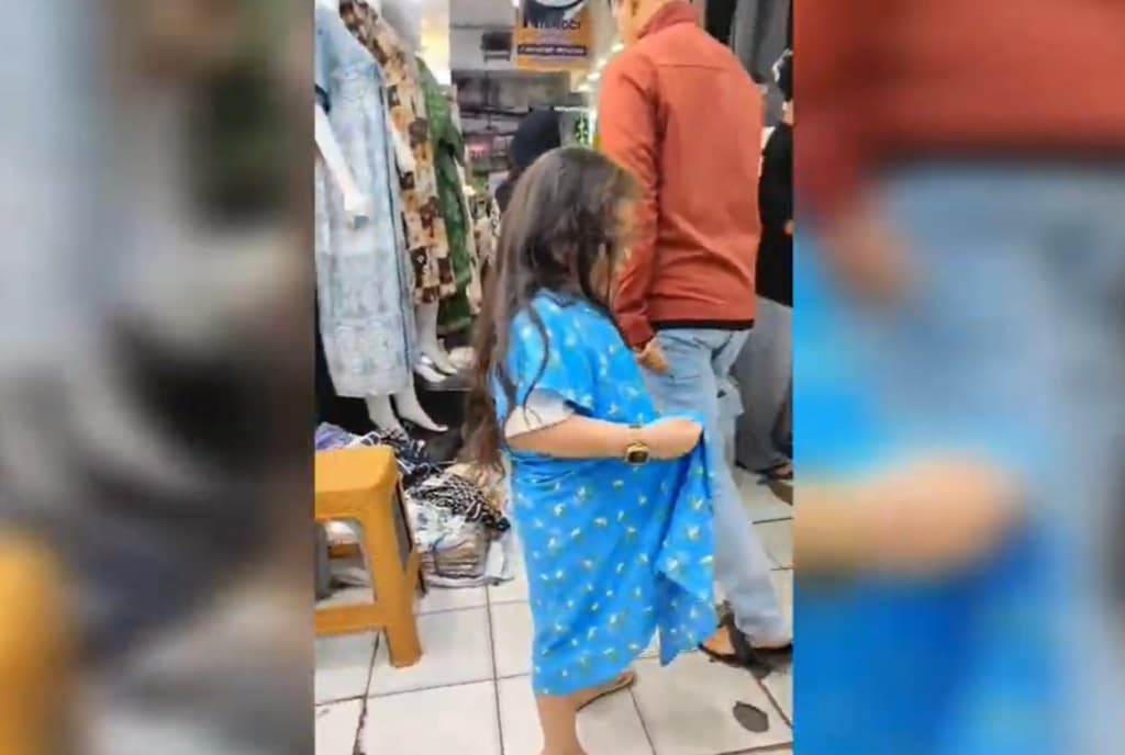 Viral Bocah 5 Tahun di Pasar Aur Kuning Jadi CEO Daster Bikin Gemas Netizen