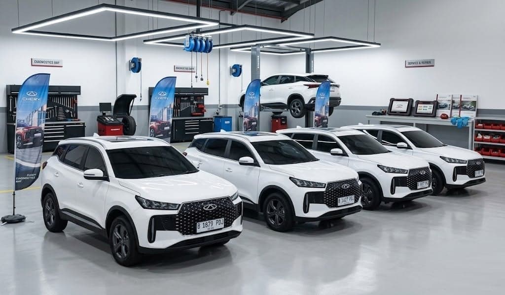Antisipasi Arus Mudik Lebaran, Chery Siapkan 22 Bengkel Siaga