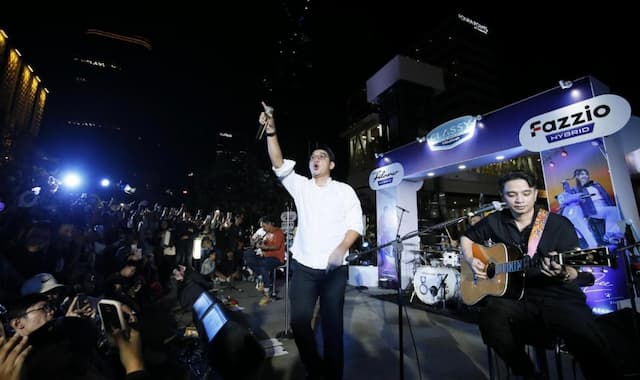 Penampilan Ungu Sihir Penonton di Ramadan Coustic Sarinah