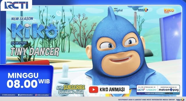 KIKO Season 4 Episode Baru Tiny Dancer - Minggu 15 Maret 2026 Pukul 08.00 Pagi di RCTI