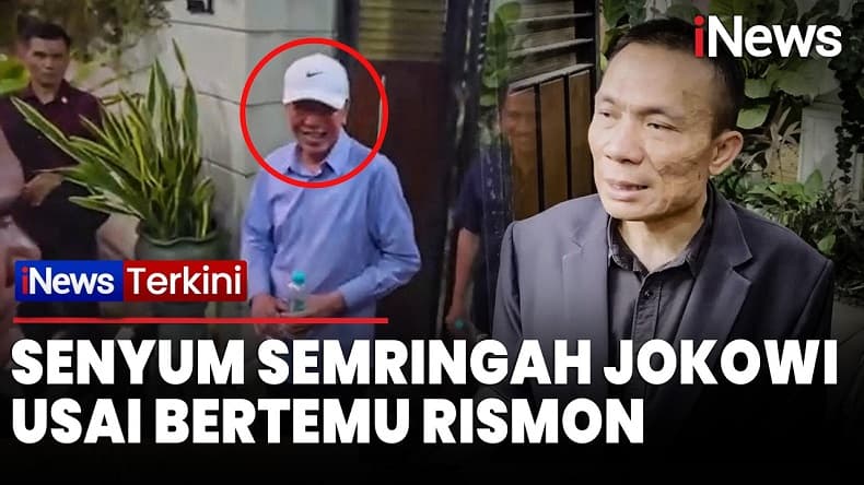 Senyum Semringah Jokowi usai Bertemu Rismon Sianipar di Kediamannya
