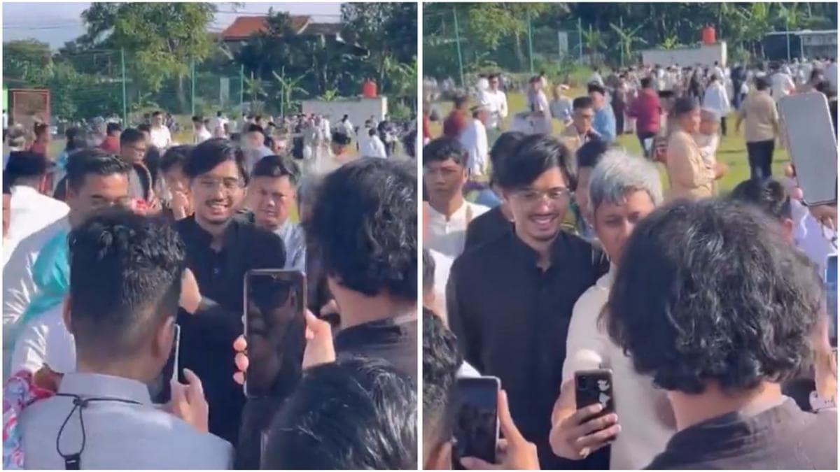 Viral Video Duta Sheila On 7 Diserbu Fans usai Salat Idul Fitri Hari Ini