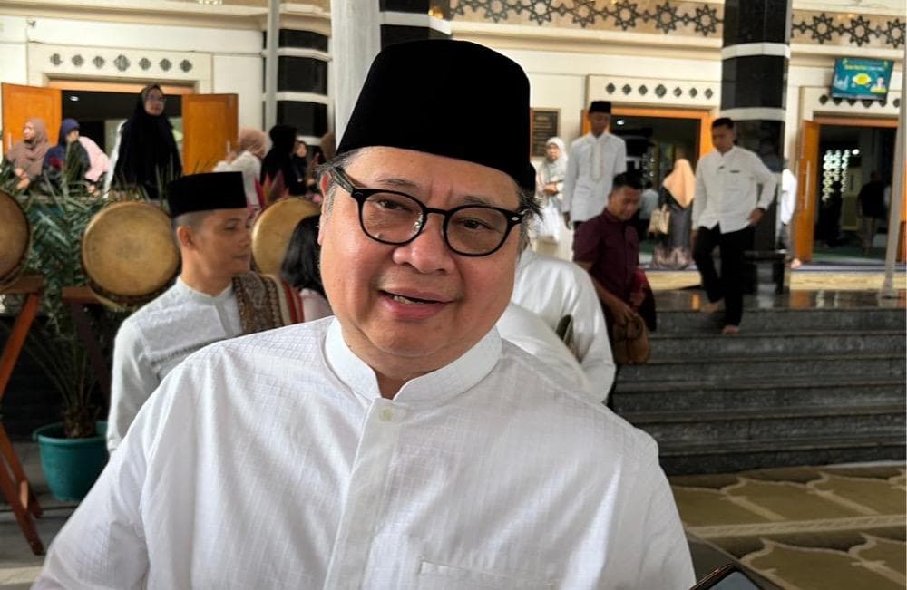 Airlangga Yakin Ekonomi RI Tumbuh 5,5, Didorong Geliat Ramadan