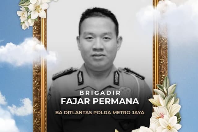 Brigadir Fajar Gugur usai Amankan Lebaran, Kapolri: Terima Kasih Darmabaktinya