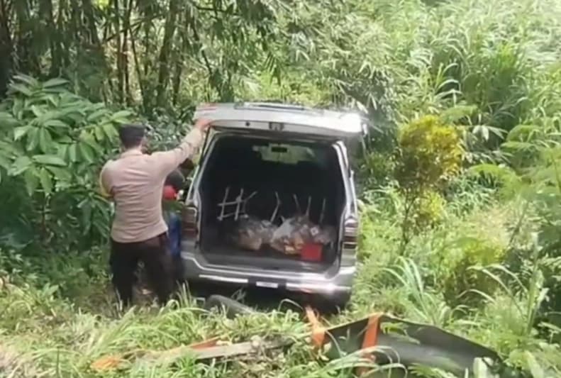 Mobil Pemudik Terjun ke Jurang 12 Meter di Gunung Gumitir Jember, Satu Keluarga Selamat