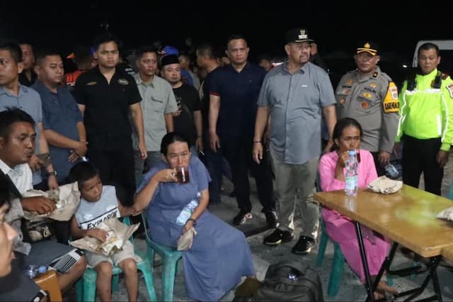 Kapal Nelayan Karam di Pulau Salah Namo Batubara, 64 Wisatawan Diselamatkan