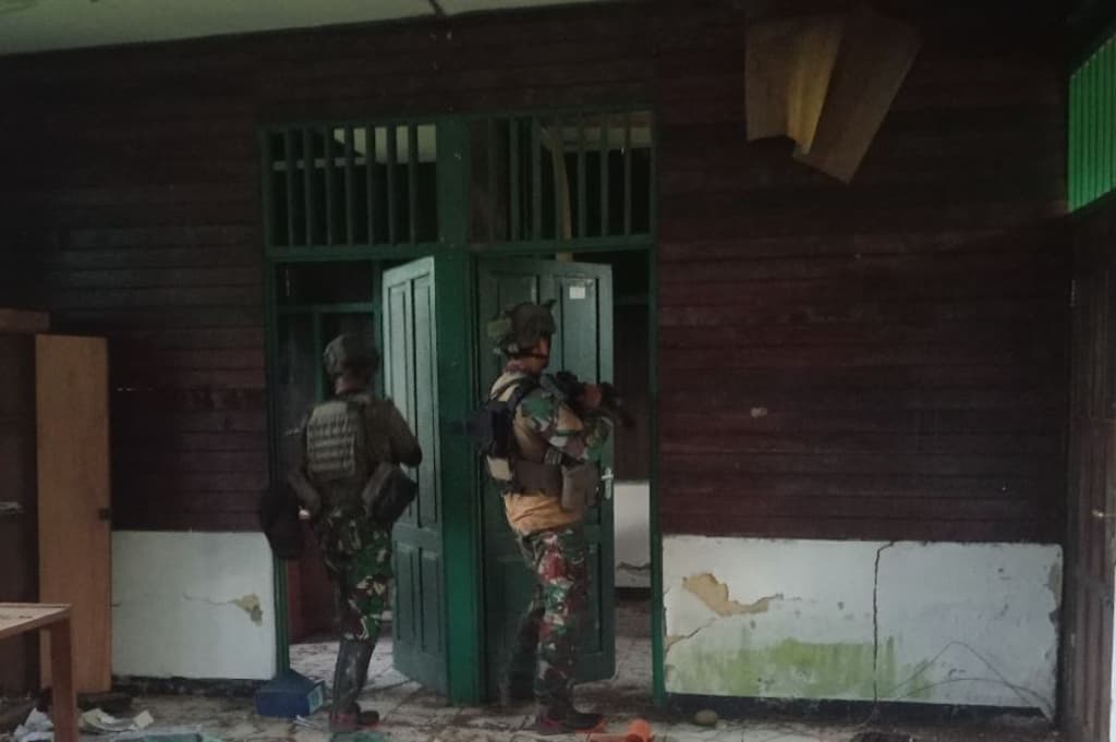 Kontak Senjata di Nabire, TNI Pukul Mundur OPM hingga Berlarian Kabur ke Hutan