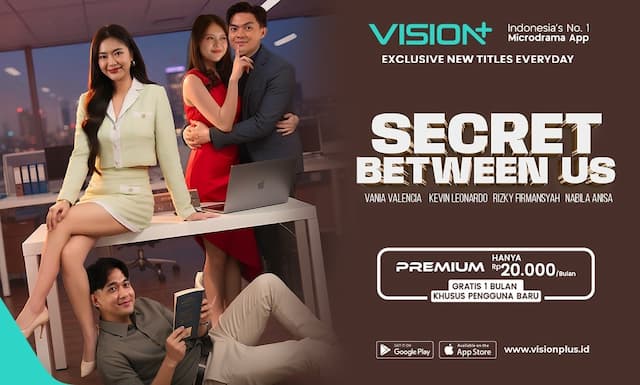 Secret Between US, Microdrama VISION+ tentang Perselingkuhan dan Penghianatan