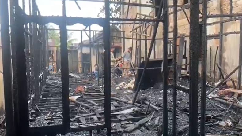 Kebakaran Hebat di Banjarbaru, 5 Rumah dan 6 Motor Hangus Dilalap Api