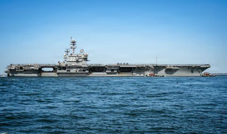 AS Kirim 1 Kapal Induk Lagi ke Timur Tengah, Perang Lawan Iran Belum Akan Berakhir?