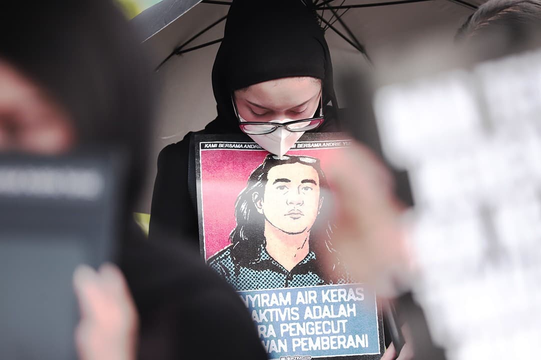 TAUD Laporkan Kasus Penyiraman Air Keras Andrie Yunus ke Bareskrim