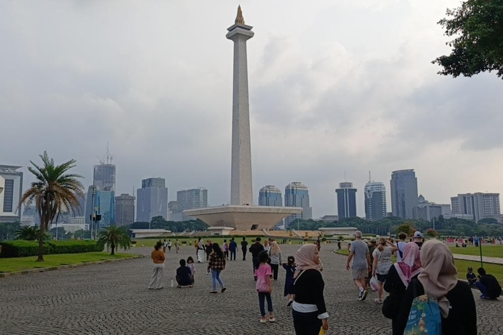 Long Weekend Paskah, 2.567 Pengunjung Serbu Monas