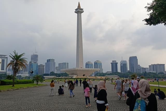 Long Weekend Paskah, 2.567 Pengunjung Serbu Monas