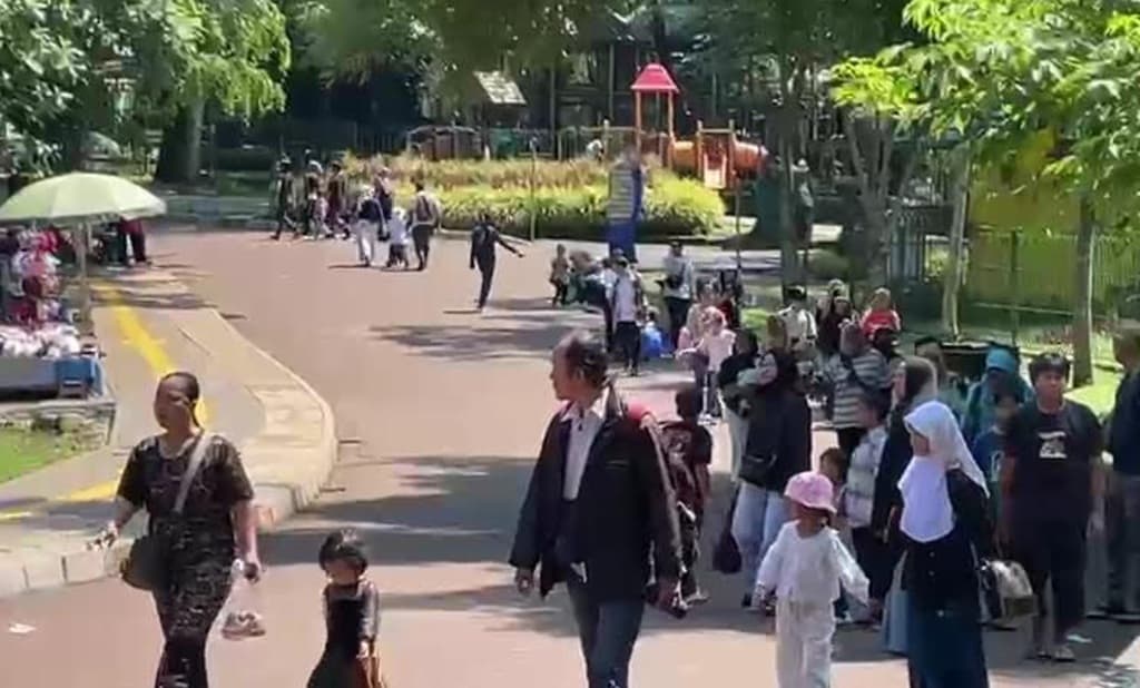 Libur Jumat Agung, 5.070 Pengunjung Padati Taman Margasatwa Ragunan