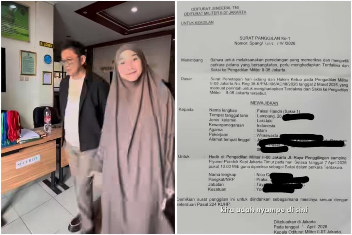 Klarifikasi Dilmil II-08 Jakarta Tunda Sidang Karyawan Zaskia Adya Mecca: Saksi Tak Ada yang Hadir!