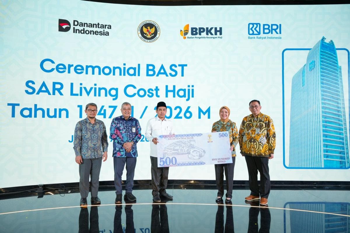 BRI Sediakan SAR 152,49 Juta untuk Living Cost Jemaah Haji Indonesia 2026
