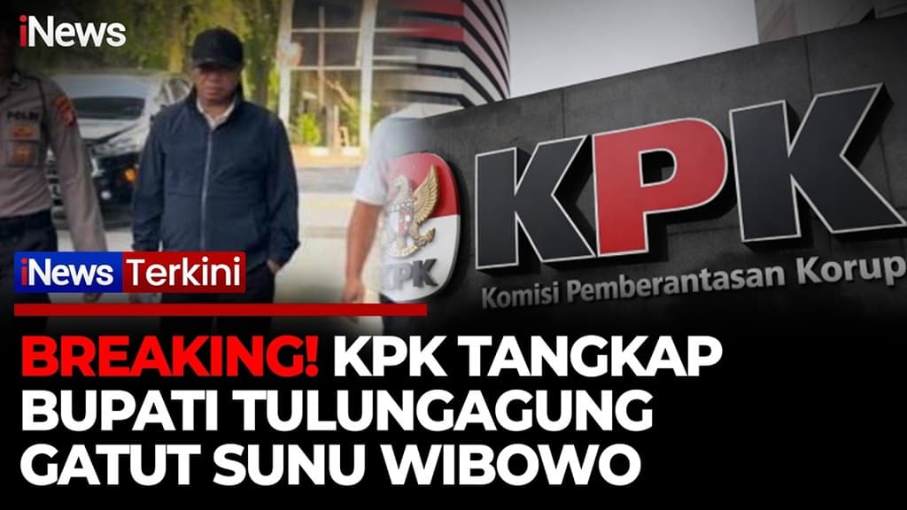 Bupati Tulungagung Gatut Sunu Wibowo Langsung Diperiksa Intensif di Gedung KPK usai Terjaring OTT