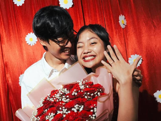 Selamat! Aulion Resmi Lamar Pila Novila, Ini Fotonya