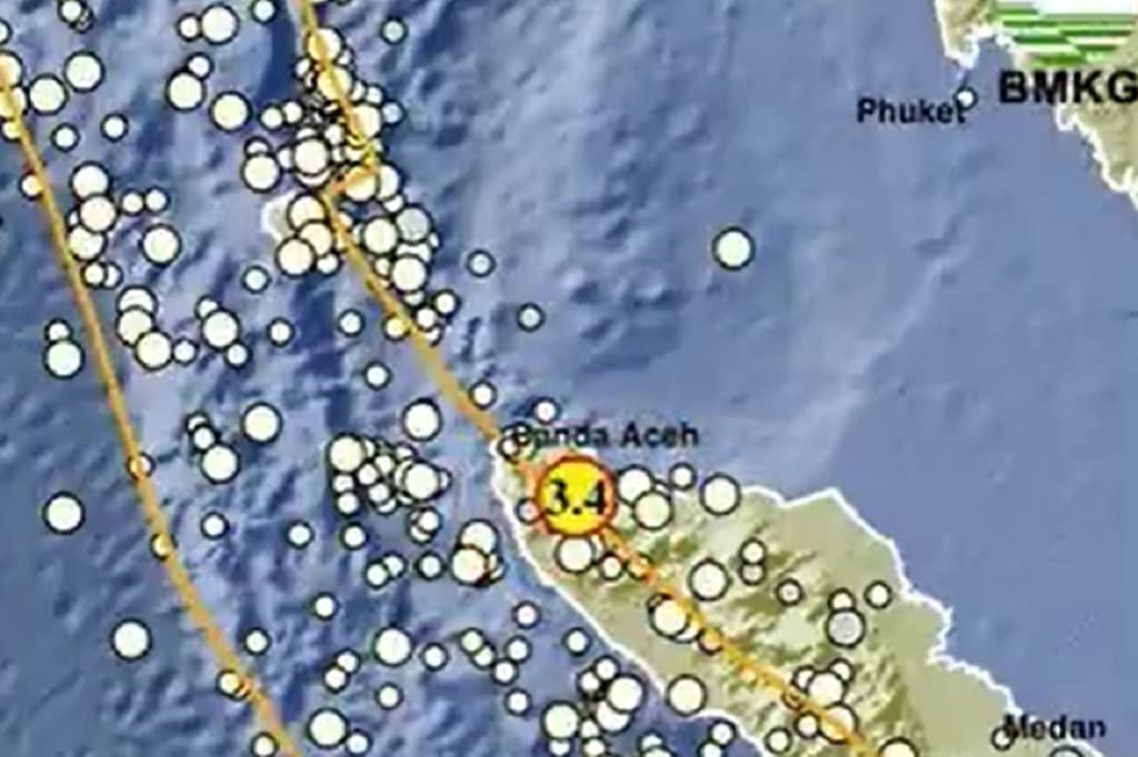 Gempa Dangkal Guncang Jantho Aceh Besar, Cek Magnitudonya