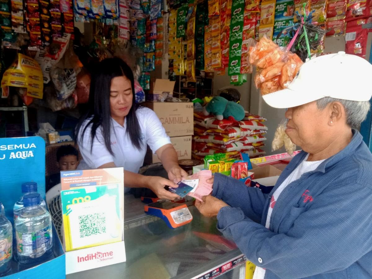 BRILink Agen di Palembang Naik Kelas, Layani Ribuan Transaksi per Bulan