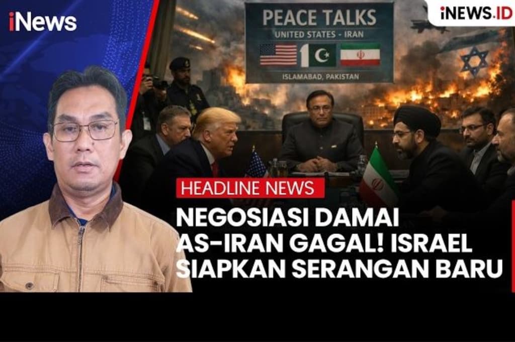 Memanas! Negosiasi Damai AS-Iran Gagal, Israel Siapkan Serangan Baru