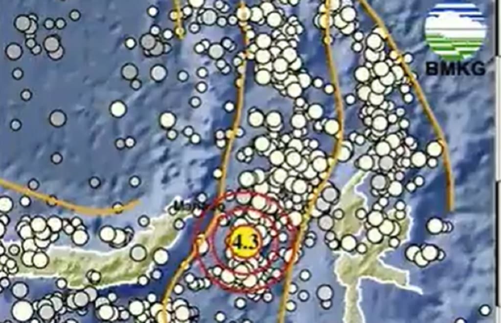 Gempa Terkini Guncang Bitung Sulut, Cek Magnitudo dan Pusat Getarannya