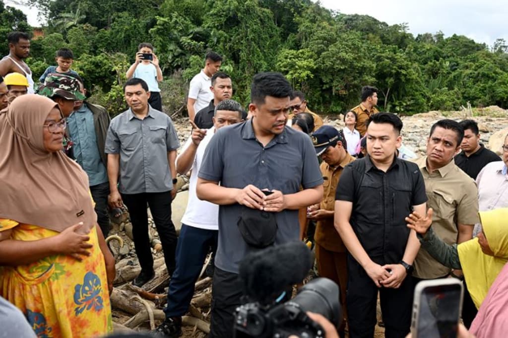 Respons Cepat! Bobby Nasution Turun Tangan soal Bantuan Bencana di Tapteng