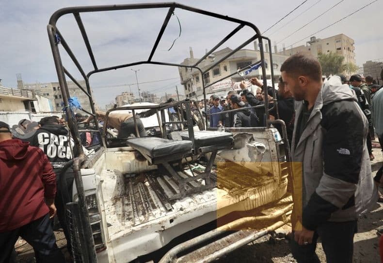 Brutal! Pasukan Israel Bom Mobil Polisi Gaza, 4 Orang Tewas termasuk Anak-Anak