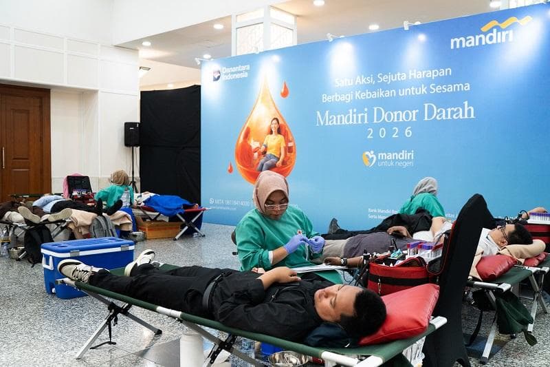 2.800 Pendonor Ikut Berbagi Kebaikan di Donor Darah Massal Bank Mandiri 2.800 Pendonor Ikut Berbagi Kebaikan di Donor Darah Massal Bank Mandiri