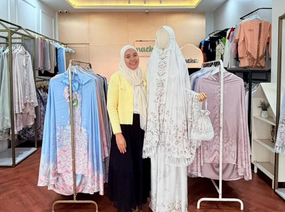 Cerita di Balik Naeka, Mukena Premium yang Tembus Pasar Global berkat LinkUMKM BRI