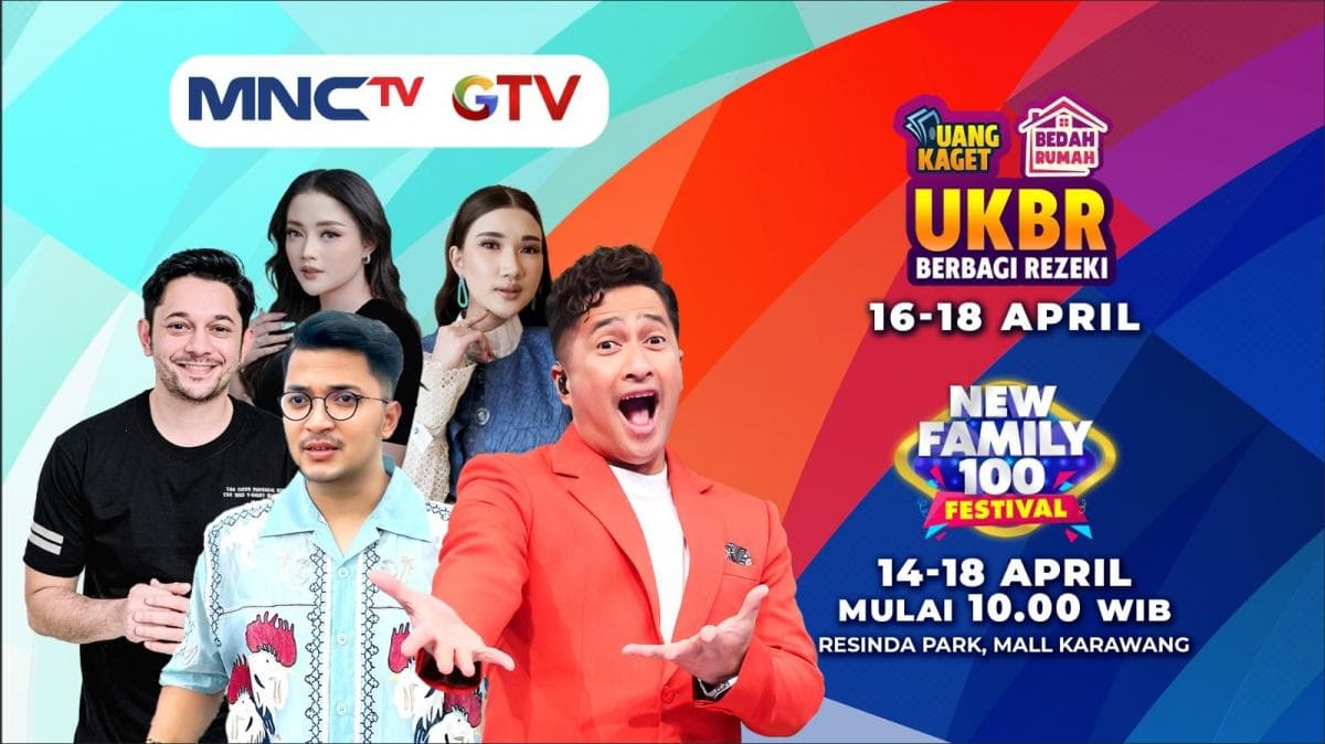 MNCTV dan GTV Hadir Lebih Dekat di Karawang Lewat UKBR dan New Family 100