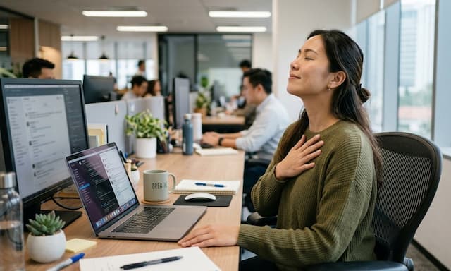 Tips Fokus di Tengah Tekanan Pekerjaan, Menkes Bagikan Teknik Napas 2 Menit