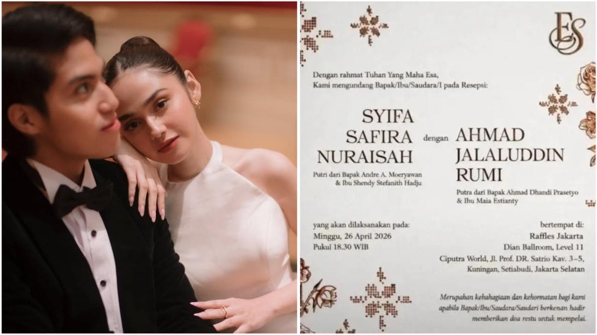 5 Fakta Undangan Pernikahan El Rumi dan Syifa Hadju Bocor ke Publik, Nomor 4 Paling Ditunggu!
