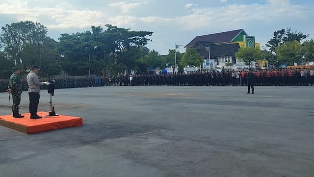 Jelang Demo Besar 21 April di Kaltim, 2.263 Personel Gabungan Disiagakan